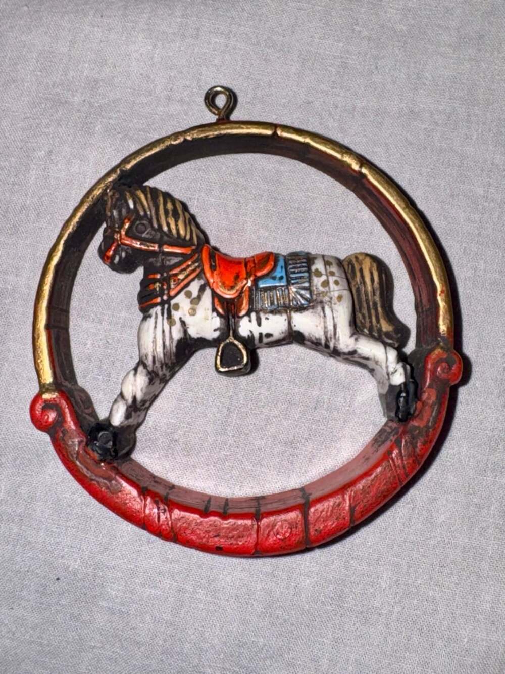 1976 Nostalgia Rocking Horse reissued from 1975) (Hallmark Keepsake Ornament